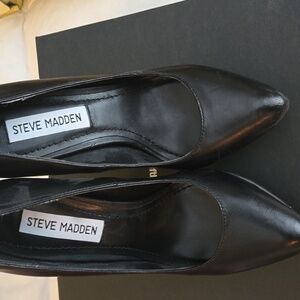 Steve Madden black platform